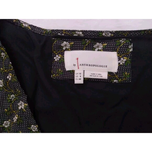 ANTHROPOLOGIE Karoline Tiered Floral Maxi Dress Boho Cottagecore Womens Size 8 - Picture 9 of 14